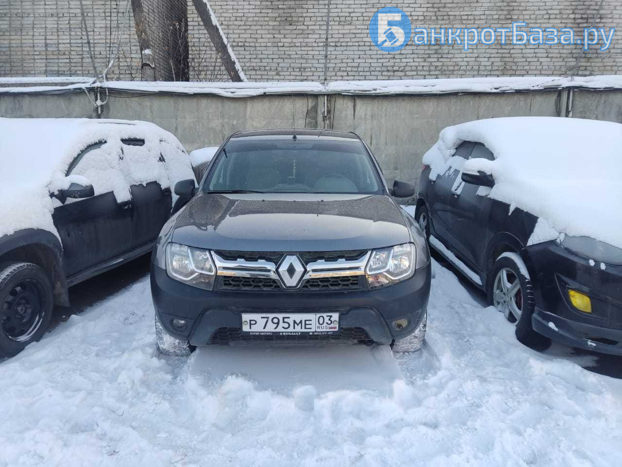 Транспортное средство Renault Duster, 2019 года выпуска, государственный  номер Р795МЕ03,