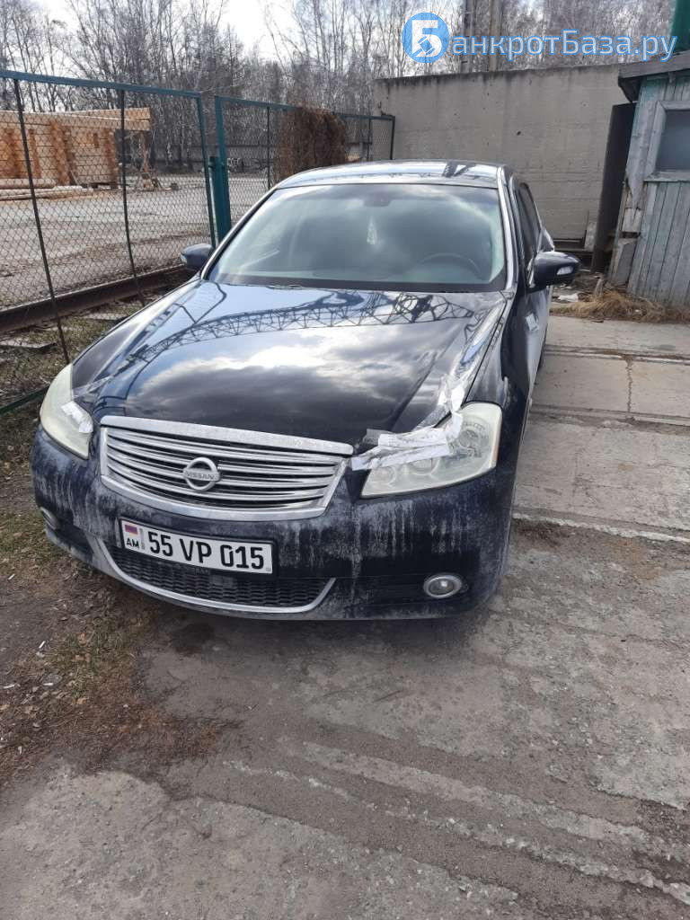 Автомобиль NISSAN FUGA 2.5, г.в. 2008, цвет черный, идентификационный номер