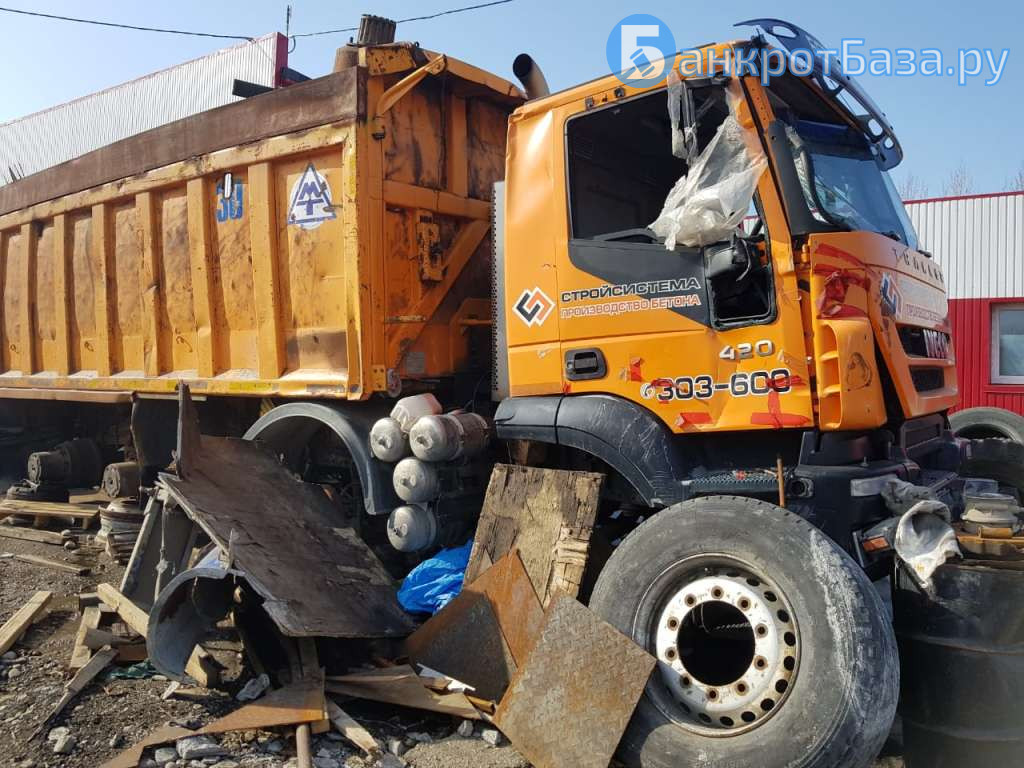 Лот №1 Автомобиль IVECO TRAKKER 457221 AD410T42H, грузовой самосвал, год